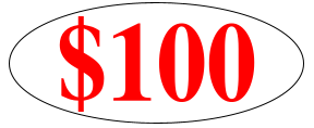 $100